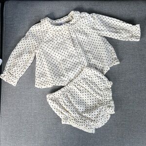 GAP Baby Polka Dot Outfit Set